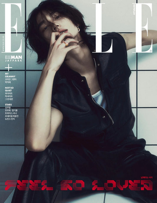 STRAY KIDS Hyunjin Elle Magazine 2024