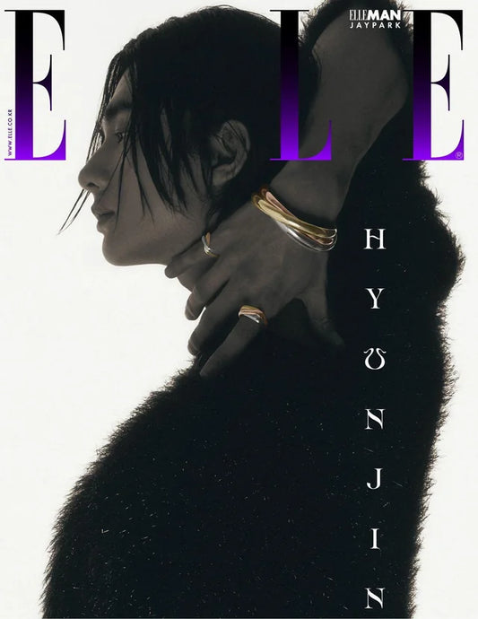 STRAY KIDS Hyunjin Elle Magazine 2024